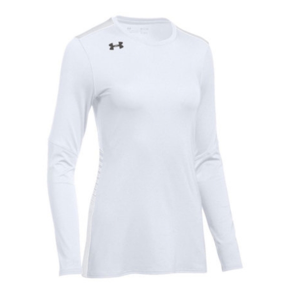 Under Armour Tops - NWT Under Armour white long sleeve - JC037